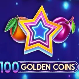 100 Golden Coins slot icon by Amusnet Interactive, available at Rizzio Casino