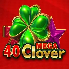 40 Mega Clover online game logo by Amusnet Interactive on rizziocasino.eu