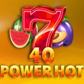 40 Power Hot logo by Amusnet Interactive at Rizzio Casino
