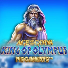Age Of The Gods: King of Olympus Megaways casino game by Origins – featured logo at Rizzio Casino