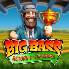 Big Bass Return to the Races logo by Pragmatic Play Rizzio Casino