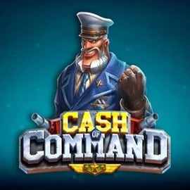 Cash of Command slot logo by Play'n GO at Rizzio Casino