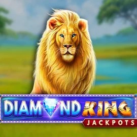 Play the Diamond King Jackpots slot by SpinPlay Games on Rizzio Casino