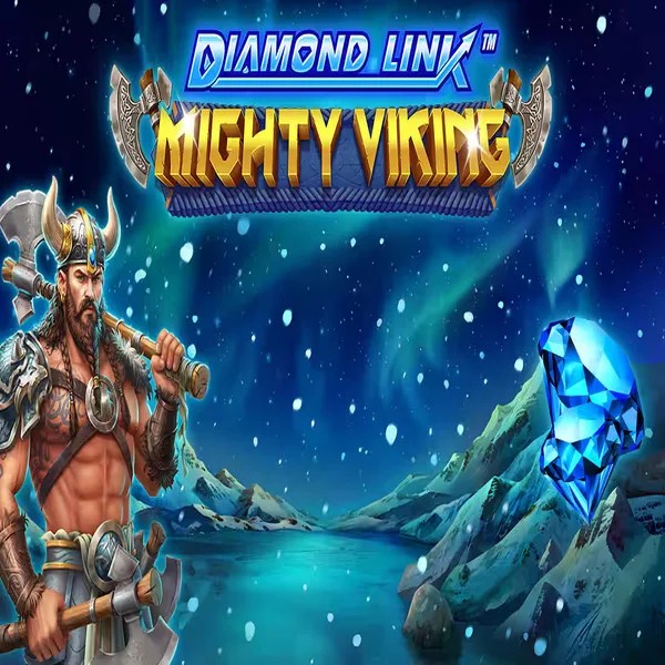 Official Slots logo: Diamond Link Mighty Viking by Greentube at Rizzio Casino