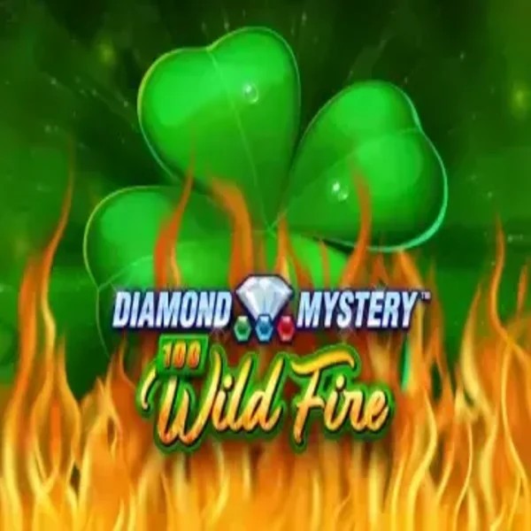 Official Slots logo: Diamond Mystery 100 Wild Fire by Greentube at Rizzio Casino