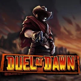 Duel At Dawn slot logo by Hacksaw Gaming at Rizzio Casino