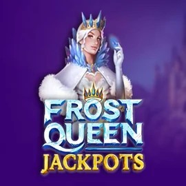 Frost Queen Jackpots slot logo by Yggdrasil at Rizzio Casino