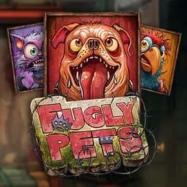 Fugly Pets by Stakelogic, showcased at rizziocasino.eu – game logo