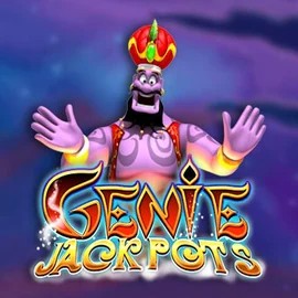 Genie Jackpots logo by Blueprint Gaming Rizzio Casino