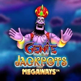 Genie Jackpots Megaways by Blueprint Gaming, showcased at rizziocasino.eu – game logo