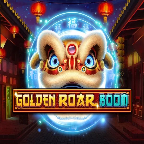 Golden Roar BOOM logo by Greentube at Rizzio Casino