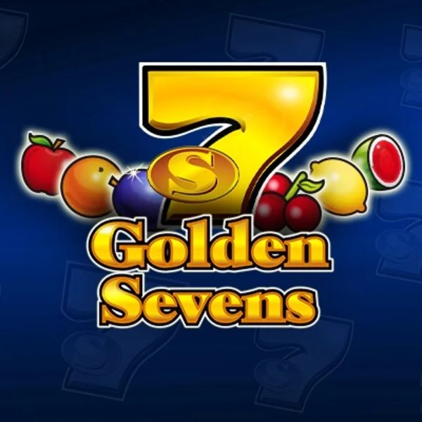 Golden Sevens slot logo by Greentube at Rizzio Casino