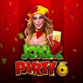 Joker Party 6 by Greentube, showcased at rizziocasino.eu – game logo