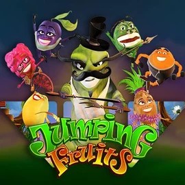 Jumping Fruits game by Wazdan – logo hosted on Rizzio Casino