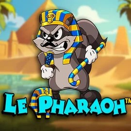 Le Pharaoh logo by Hacksaw Gaming at Rizzio Casino