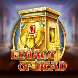 Legacy of Dead logo by Play'n GO Rizzio Casino