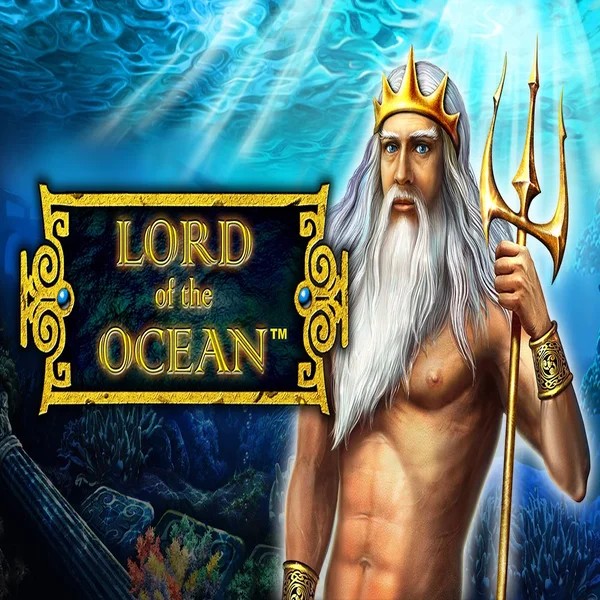 Lord of The Ocean slot logo by Greentube at Rizzio Casino