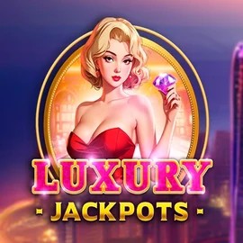 Luxury Jackpots online game logo by Triple Cherry on rizziocasino.eu