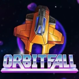 Orbitfall online game logo by ELK Studios on rizziocasino.eu