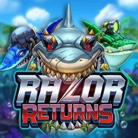 Razor Returns game by Push Gaming – logo hosted on Rizzio Casino