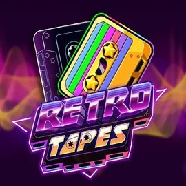 Retro Tapes game by Push Gaming – logo hosted on Rizzio Casino