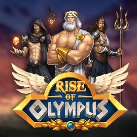 Rise of Olympus online game logo by Play'n GO on rizziocasino.eu