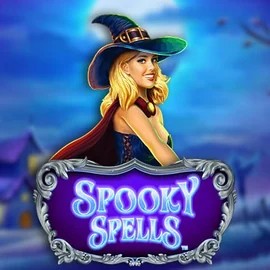 Spooky Spells logo by Novomatic Rizzio Casino