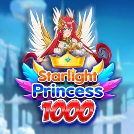 Starlight Princess 1000 slot logo by Pragmatic Play at Rizzio Casino
