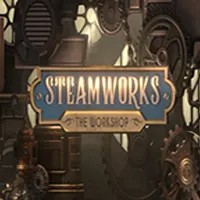 Steamworks The Workshop casino game by Peter & Sons – featured logo at Rizzio Casino