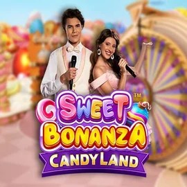 Sweet Bonanza Candy Land Live slot visual from Pragmatic Play available on rizziocasino.eu