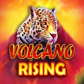 Volcano Rising logo by RubyPlay at Rizzio Casino